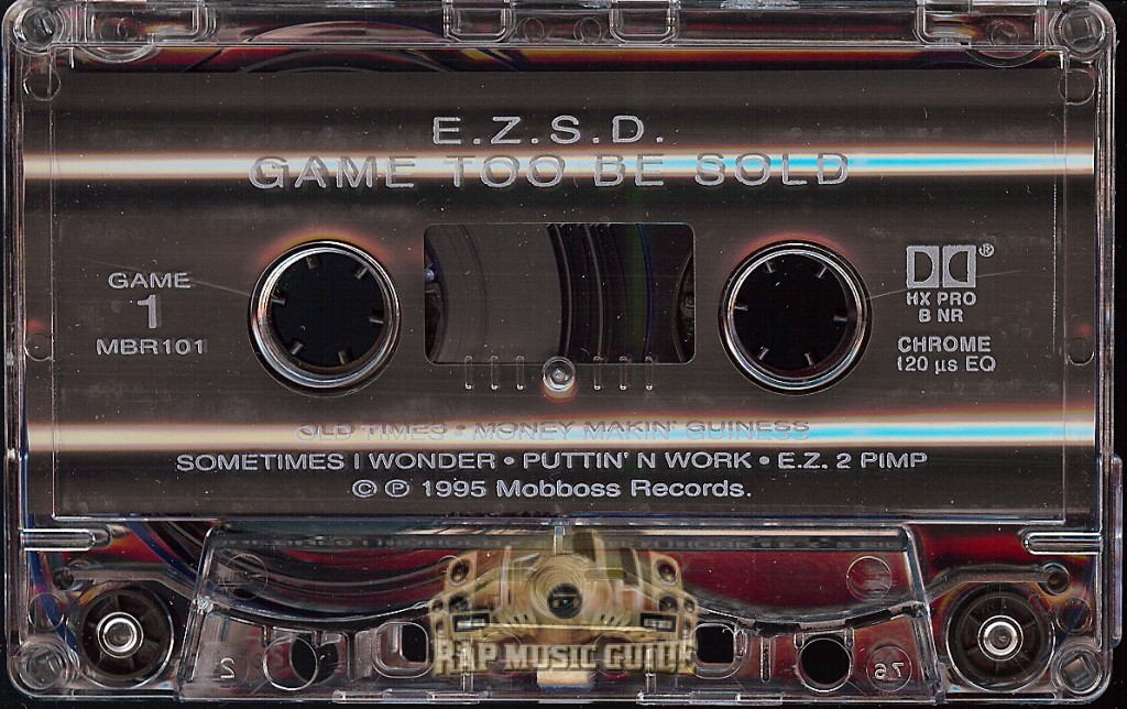 E.Z.S.D. - Game 2 Be Sold: Cassette Tape | Rap Music Guide